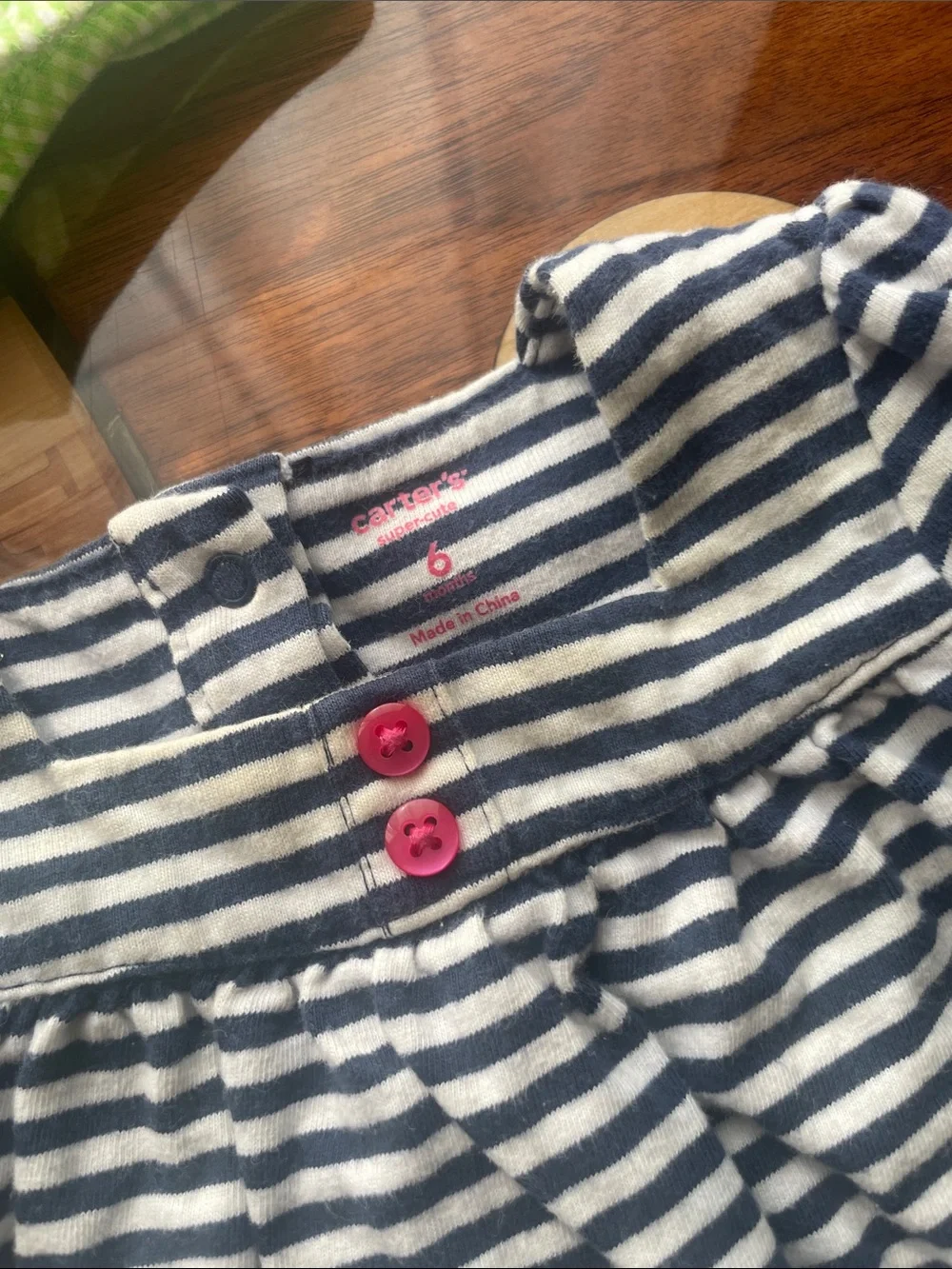 9 piece lot of baby girls 3 - 6 month summer / spring clothes (mostly 6 months)